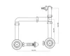 Doppelter Spülbeckensiphon 115 mm, höhenverstellbar, Typ Produktbild-Vorschau 3