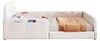 Gestoffeerd bed 90x200 cm, met LED-verlichting, met Productafbeelding-voorbeeld 8