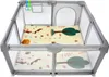 Kojec dla dziecka 126x126 cm suchy basen mata dwustronna + Podgląd zdjęcia produktu 16