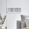 Moderne große Bildschirm-Uhr mit Temperatur- und Produktbild-Vorschau 6