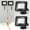 Jayseuw 2x 100W LED Baustrahler Fluter Stativ Flutlicht Produktbild-Vorschau 6