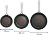 Tefal Pfannen-Set Jamie Oliver J90 Pfannenset 20, 24, 28cm, Produktbild-Vorschau 2