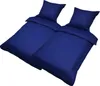 4 tlg Uni Bettwäsche 135x200 Blau Einfarbig Renforce Produktbild-Vorschau 5