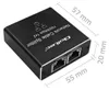 Qoltec Splitter mini SWITCH 1x2 port RJ45 1000Mbps Náhľad obrázku produktu 8