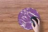 MuchoWow® Mauspad Mousepad Violett - Weiß - Marmor - Muster Produktbild-Vorschau 3
