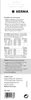 HERMA 1685 100 Inhaltsschilder 2025 rot Anteprima dell’immagine prodotto 2