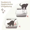 Hop In Katzenklo XXL große Katzen Katzenklo hoher Rand Produktbild-Vorschau 4
