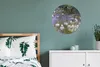 MuchoWow® Aluminium Wandkreis Seerosen - Claude Monet Ø 60 Produktbild-Vorschau 4