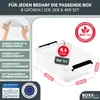 BOXXivo Aufbewahrungsbox 12,5L mit Deckel  im 2er Set – Produktbild-Vorschau 2