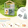 COSTWAY 2IN-1 cucina per bambini cucina di fango all'aperto Anteprima dell’immagine prodotto 8