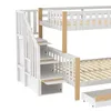 okwish Letto a castello 90x200/140x200 Letto a castello con Anteprima dell’immagine prodotto 11
