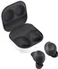 A pair of black wireless earbuds and their white charging case are displayed against a white background. Náhľad obrázku produktu