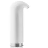 A white soap dispenser with a silver base, shown against a white background. Anteprima dell’immagine prodotto
