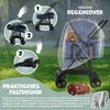LOVPET® Carrello per cani 2 in 1: passeggino, trasportino e Anteprima dell’immagine prodotto 6