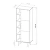 Regalschrank PINELLI PN-03 Regal SoftClose Schrank 70 x 190 Produktbild-Vorschau 4