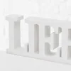 Deko-Aufsteller - Weiß - MDF - 60 x 8 cm Produktbild-Vorschau 3