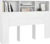 vidaXL Comò con testiera Bianco 140 x 19 x 103,5 cm Anteprima dell’immagine prodotto 4