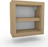 Nachttisch mit Rückwand mit Zwischenboden Wandmontage ohne Produktbild-Vorschau 1