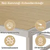 Garten-Essgruppe 5-teilig, Sitzgruppe mit WPC-Tischplatte & Produktbild-Vorschau 9