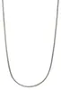 Silberkette Schlangenkette Länge 45cm - Breite 2,4mm - 925 Produktbild-Vorschau 5