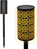 1.01 Torcia solare a LED in nero - 1 pezzo / circa 49 cm - Anteprima dell’immagine prodotto 1