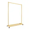 120cm Věšák na oblečení Kovový vnitřní nebo venkovní Náhled obrázku produktu 6