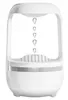 A white ultrasonic humidifier with a minimalist design, showing water droplets falling from the top into the base. Náhled obrázku produktu