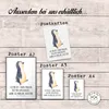 Mr. & Mrs. Panda Bild Pinguin marschieren DIN A2 - Weiß - Produktbild-Vorschau 3