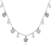 Sterlingsilber Kette Herzen Zirkonia Produktbild-Vorschau 1