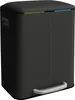 Poubelle Relaxdays, 2 compartiments, 2 x 20 l, seaux Voir les images du produit 1