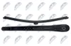 NTY EWB-ME-001 Wischerarm Scheibenwischerarm Hinten passend Produktbild-Vorschau 4