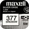 Avacom bateria guzikowa Maxell 377 (SR66, SR626SW, LR626, Podgląd zdjęcia produktu 9