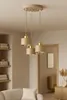 FKL DESIGN Home Deco Deckenlampe Deckenleuchte Ecru-Gold Produktbild-Vorschau 4