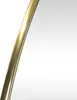A close-up shot of a curved, golden frame, likely part of a mirror or decorative object, against a gradient white and light gray background. Náhľad obrázku produktu