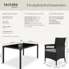 tectake® Rattan Sitzgruppe Porto für 6 Personen Produktbild-Vorschau 5