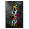 DEQOART Glasbild Echtglas 60x90 cm 'Rebellisches Board' Produktbild-Vorschau 2