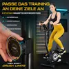 TREX SPORT Ergometer Heimtrainer Fahrrad für Zuhause Produktbild-Vorschau 2