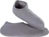 A pair of gray no-show socks are shown against a white background. Produktbild-Vorschau