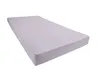 A light gray fitted sheet is shown on a white background. Produktbild-Vorschau