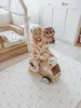 Kinderrutscher aus Holz - Auto mit Aufbewahrungsfach und Produktbild-Vorschau 3