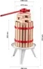 SucceBuy Torchio manuale per frutta con cesto in legno, 6 Anteprima dell’immagine prodotto 8