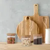 Relaxdays Vorratsgläser mit Bambusdeckel, 3er Set, kleine Produktbild-Vorschau 2