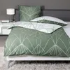 Janine Mako-Satin Bettwäsche J.D. 87054 salbeigrün jade Produktbild-Vorschau 1