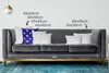 MuchoWow® Zierkissen Sofakissen Wohnzimmer Dekokissen 50x50 Produktbild-Vorschau 3
