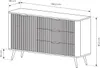 A technical drawing of a sideboard with dimensions indicated. Produktbild-Vorschau