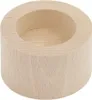 Portacandele rotondo in legno da 4 cm, per decoupage Anteprima dell’immagine prodotto 2