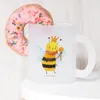 Mr. & Mrs. Panda Tee Tasse Biene König - Transparent - Produktbild-Vorschau 2