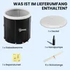 Outsunny Eisbad Ø78 cm Faltbare Eisbadewanne aufblasbare Produktbild-Vorschau 4