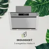 Klarstein Balzac šikmý digestor - extra tichý nástenný Náhľad obrázku produktu 6