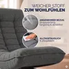 CASARIA Relaxsessel mit verstellbarer Rückenlehne Grau Produktbild-Vorschau 5